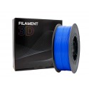 Filamento 3D PLA Diâmetro 1.75mm Bobine 1kg Azul Escuro