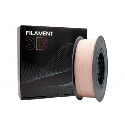 Filamento 3D PLA Diâmetro 1.75mm Bobine 1kg Rosa Pastel