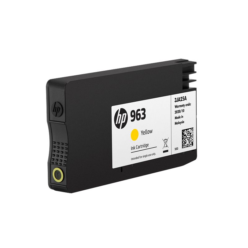 Tinteiro HP Original 963 Amarelo (3JA25AE)