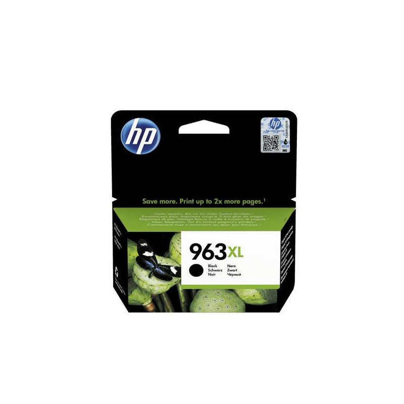 Tinteiro HP Original 963XL Preto de elevado rendimento (3JA30AE)