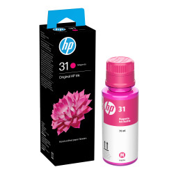 Frasco de Tinta HP 31 Magenta (70 ml) (1VU27AE)