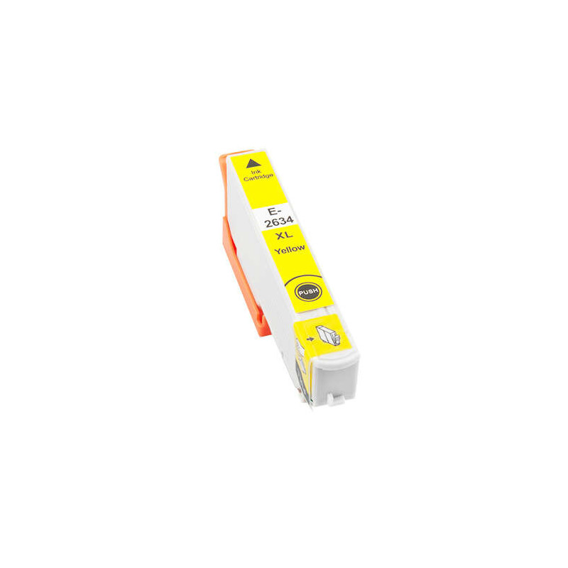 Tinteiro Compatível Epson 26XL Amarelo (T2634)