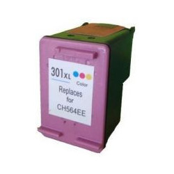 Tinteiro Compatível HP 301XL Colorido (CH543EE)