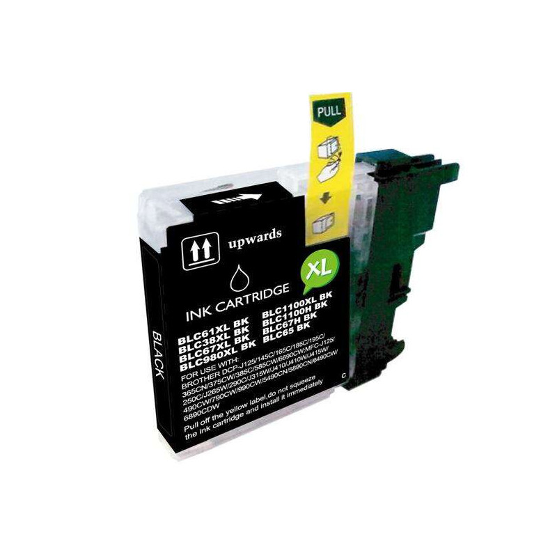 Tinteiro Compatível Brother LC1100 Preto