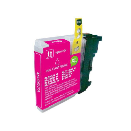 Tinteiro Compatível Brother LC1100 Magenta