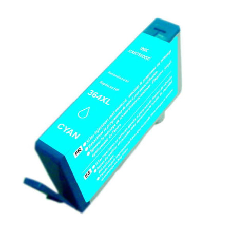 Tinteiro Compatível HP 364XL Azul