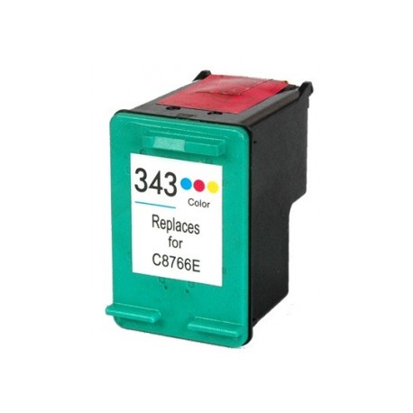 Tinteiro Compatível HP 343XL Colorido (C8766E)