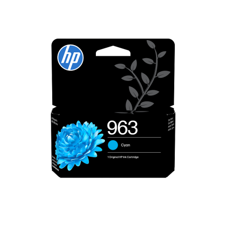 Tinteiro HP Original 963 Ciano (3JA23AE)