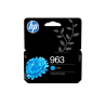Tinteiro HP Original 963 Ciano (3JA23AE)