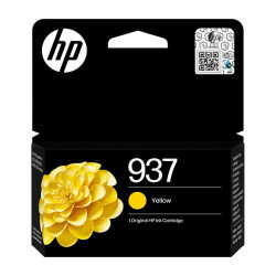 Tinteiro HP Original 937 Amarelo (4S6W4NE)