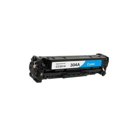 Toner Compatível HP 304A Azul (CC531A)
