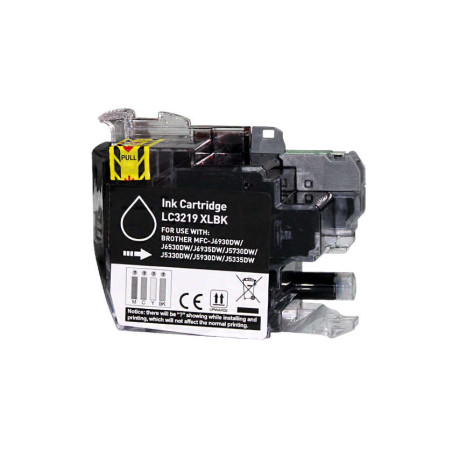 Tinteiro Compatível Brother LC3219 XL Preto