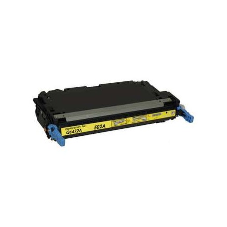 Toner Compatível HP 502A Amarelo (Q6472A)