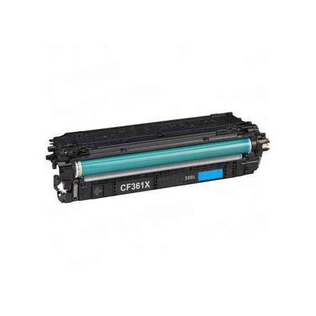 Toner Compatível HP 508X Azul (CF361X)