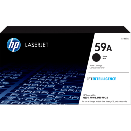 Toner HP LaserJet Original 59A Preto (CF259A)