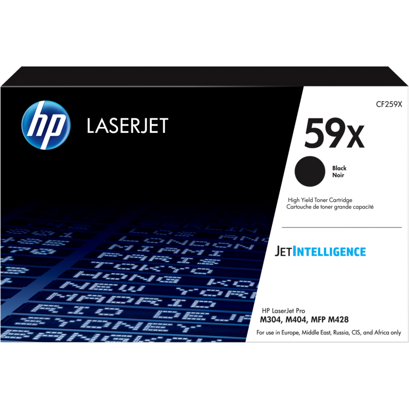 Toner HP LaserJet Original 59X Preto de elevado rendimento (CF259X)