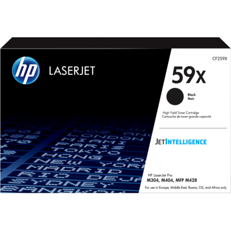 Toner HP LaserJet Original 59X Preto de elevado rendimento (CF259X)