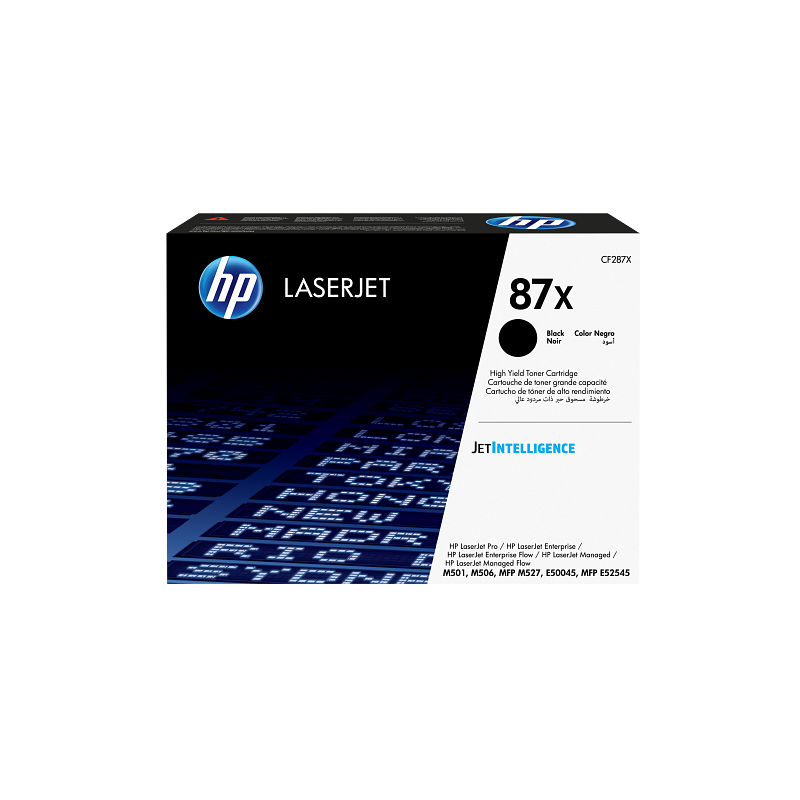 Toner HP LaserJet original 87X preto de elevado rendimento (CF287X)