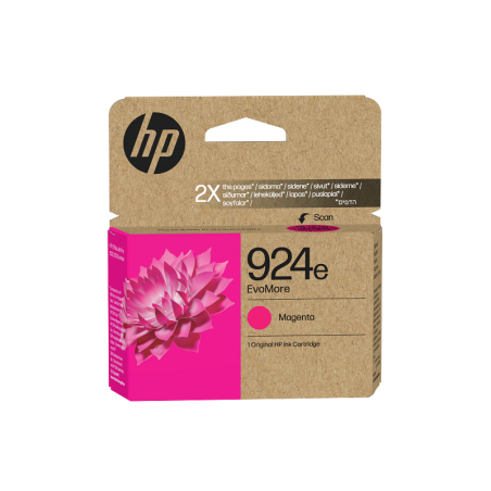 Tinteiro HP EvoMore 924e Original Magenta (4K0U8NE)