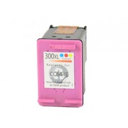 Tinteiro Compatível HP 300XL Colorido (CC644EE)