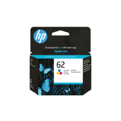 Tinteiro HP original 62 Tricolor (C2P06AE)
