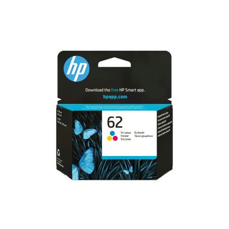 Tinteiro HP original 62 Tricolor (C2P06AE)