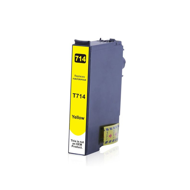 Tinteiro Compatível Epson T0714 Amarelo