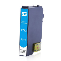 Tinteiro Compatível Epson T0712 Azul