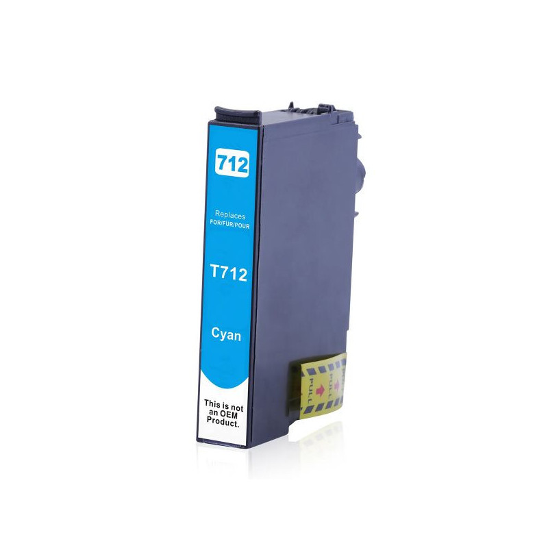 Tinteiro Compatível Epson T0712 Azul
