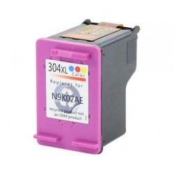Tinteiro Compatível HP 304XL Colorido (N9K07AE)