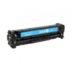 Toner Compatível  HP 305A Azul (CE411A)
