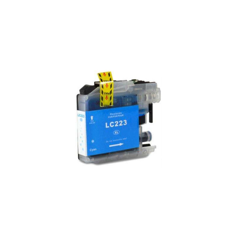 Tinteiro Compatível Brother LC223 XL Azul