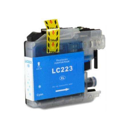 Tinteiro Compatível Brother LC223 XL Azul