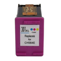 Tinteiro Compatível HP 301XL Colorido (CH543EE)