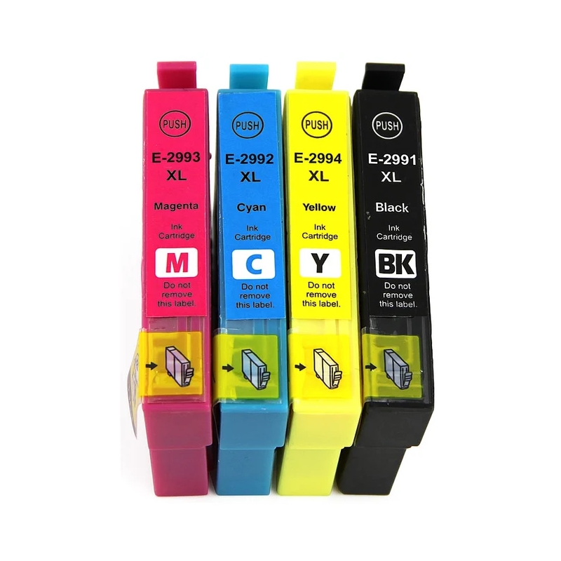 Pack 4 Tinteiros Epson 29XL Compatíveis (T2991/2/3/4)
