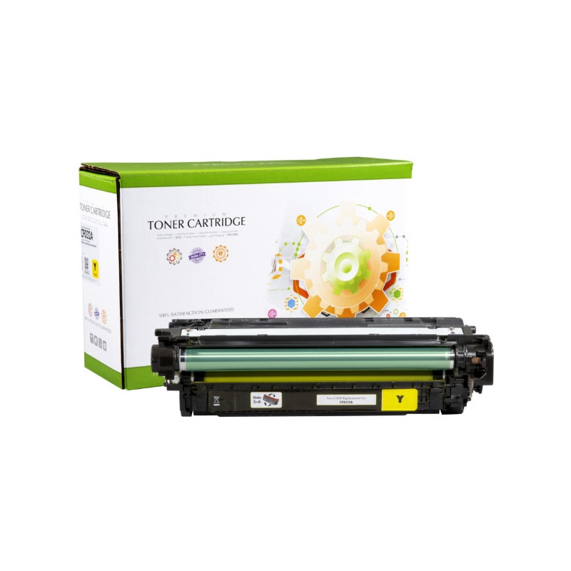 Toner Compativel HP 646A Amarelo (CF032A)
