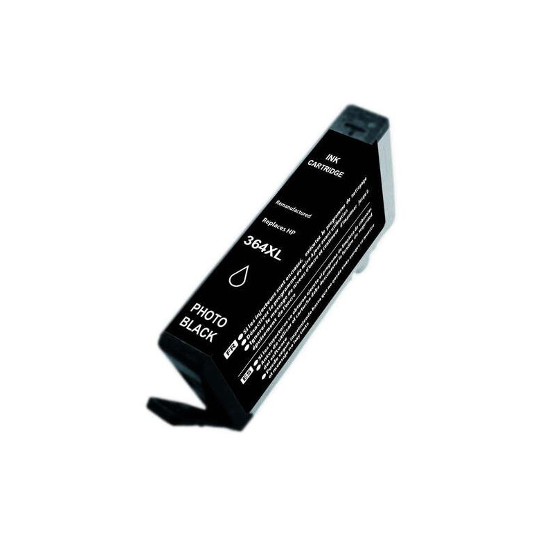 Tinteiro Compatível HP 364XL Preto Photo (CB322EE)
