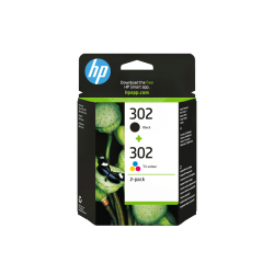 Pack Tinteiro HP 302 (X4D37AE)