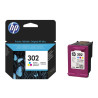 Tinteiro HP 302 Tricolor (F6U65AE)