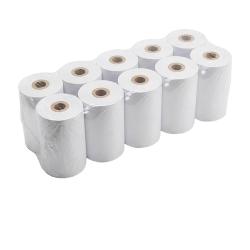 Rolo Papel Térmico 80X70X11 Branco Pack10