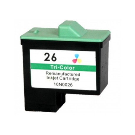 Tinteiro Compatível Lexmark Nº 26 Colorido (10N0026)