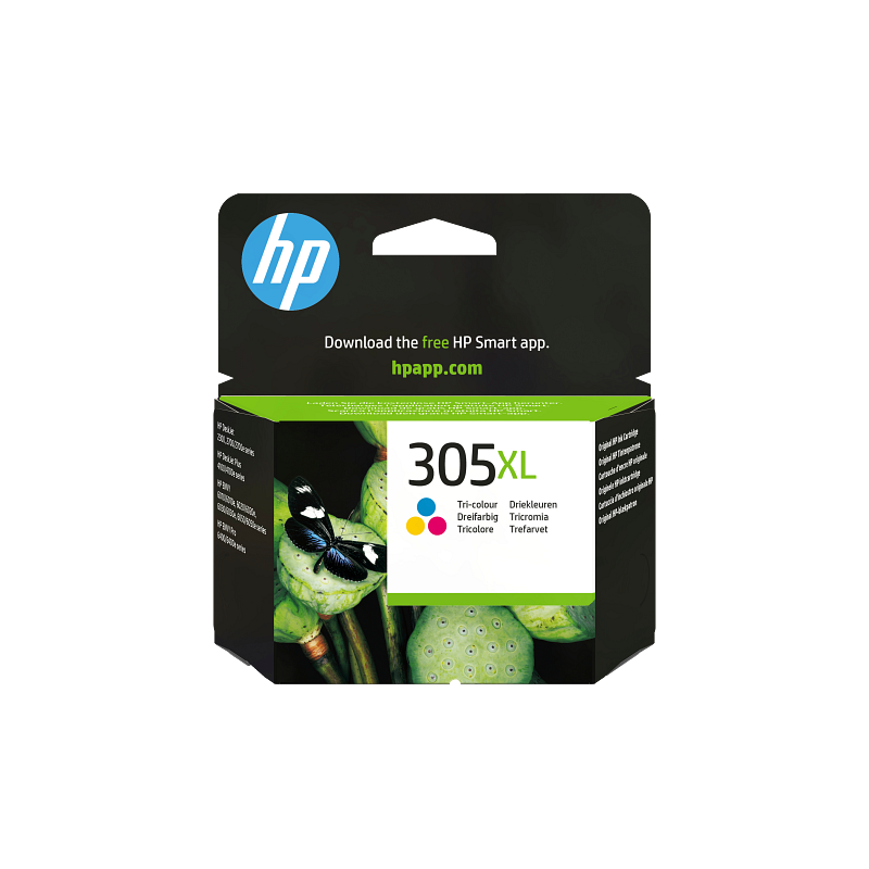 Tinteiro HP 305XL Colorido (3YM63AE)